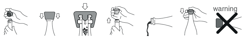 Pulltex Bottle Stopper Instructions